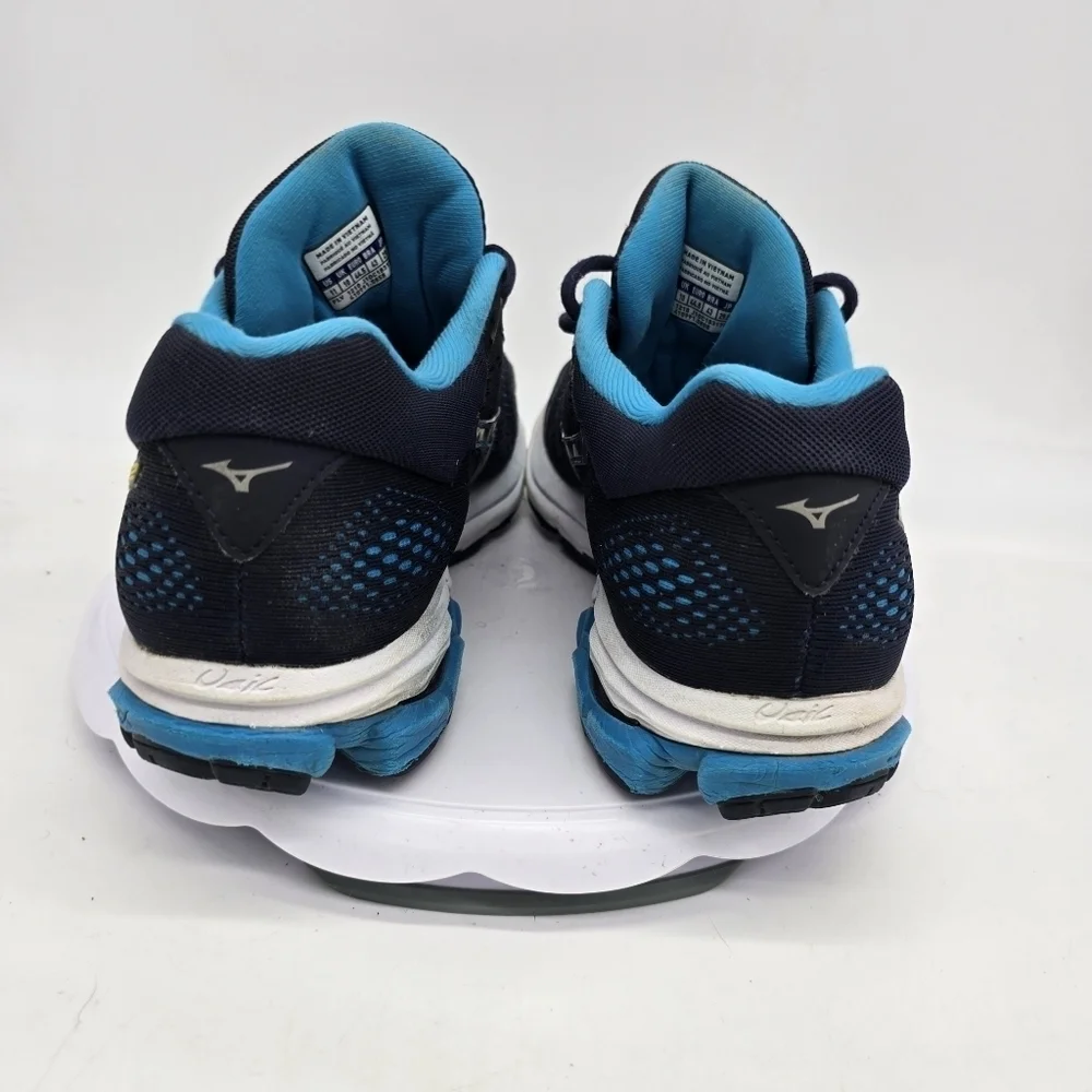 Mizuno Shoe Men's 11 Wave Rider 22 Running Sneakers Blue